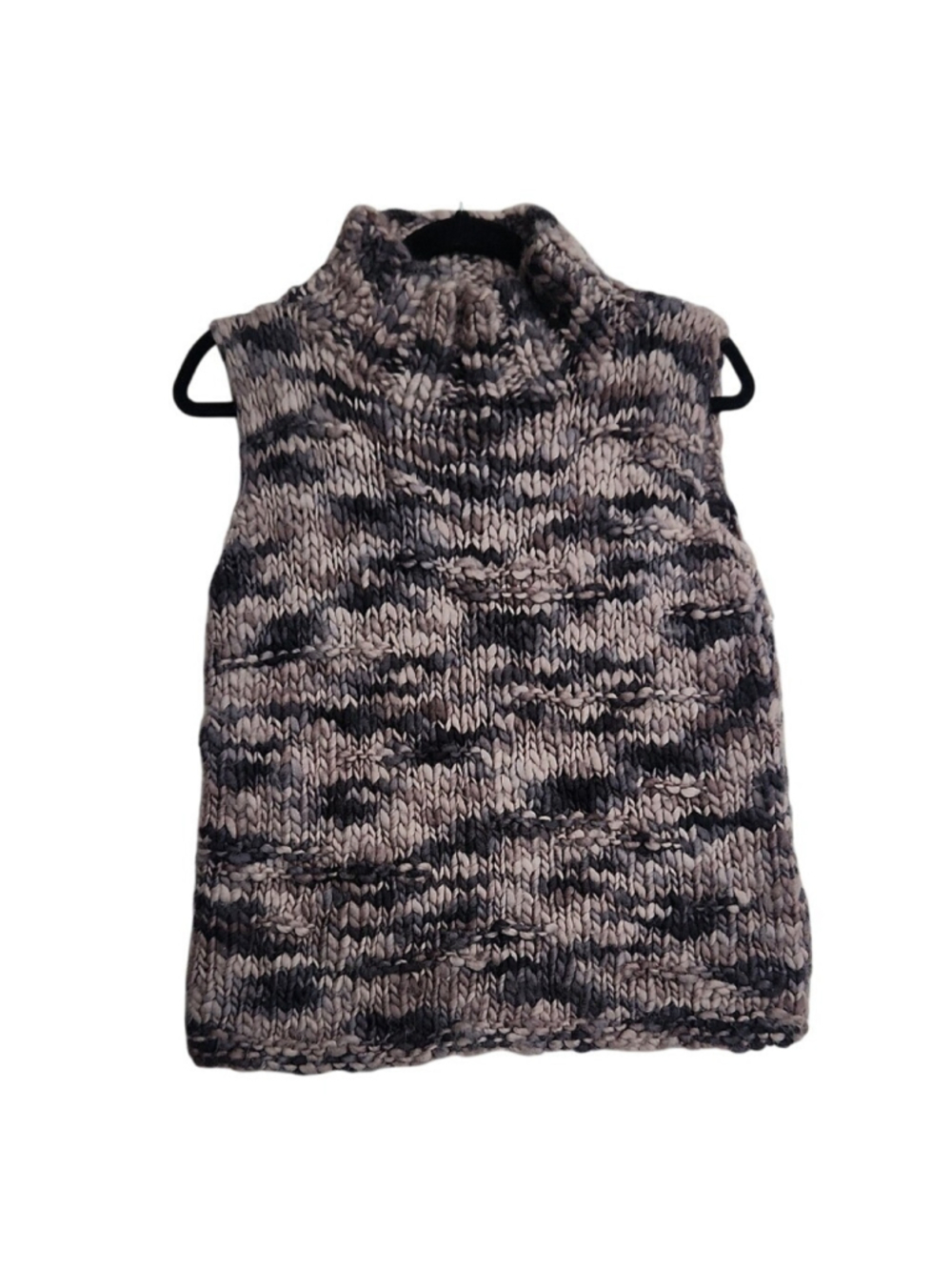 Classiques Entier Cowl Neck Blouse - Black and Gray